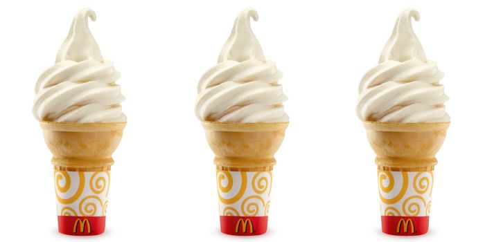 Nutrition facts mcdonalds ice cream cone